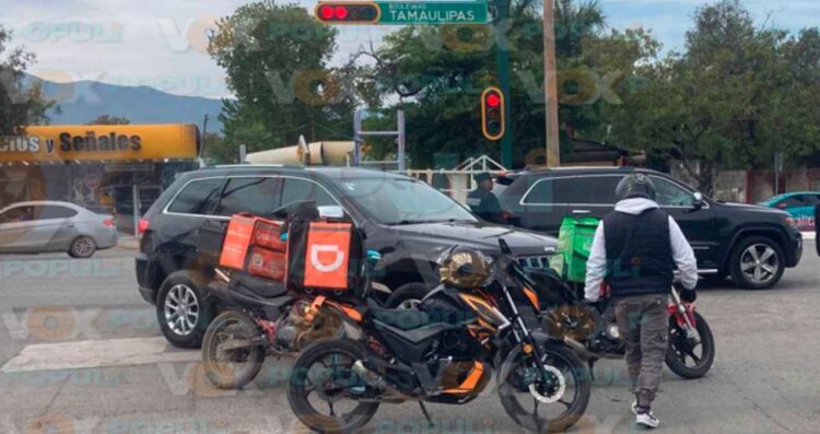 choque motociclista bulevar Tamaulipas
