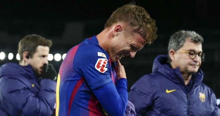 Dani Olmo sufre nueva lesión y queda fuera del Barcelona hasta 2026