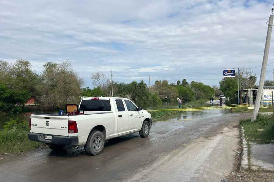Desbordamiento en el canal Rodhe en Reynosa (1)