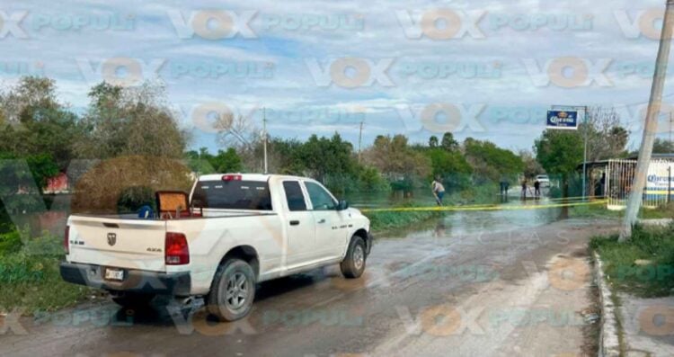 Desbordamiento en el canal Rodhe en Reynosa