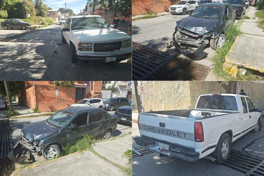 Descuido al volante en el centro de Victoria (1)