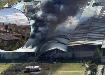 Difunden audio del piloto de avioneta que se desplomó cerca del aeropuerto de Toluca, EDOMEX
