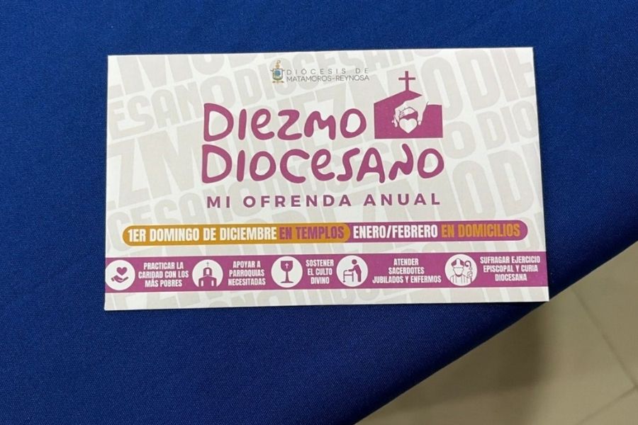 Diócesis de Matamoros-Reynosa arranca su tradicional Diezmo Diocesano 2025