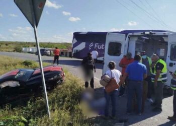 choque Carretera Matamoros - Victoria lesiones