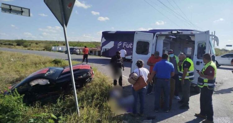 choque Carretera Matamoros - Victoria lesiones