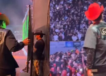 Eduin Caz rompe pantalla en Bogotá