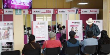 El INE suspende servicios en módulos de todo México por receso navideño