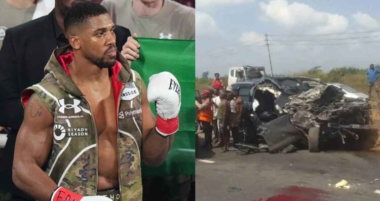 El boxeador Anthony Joshua sobrevive a accidente fatal en Nigeria