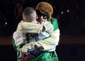 El emotivo mensaje de J Balvin a Bad Bunny tras su abrazo en México