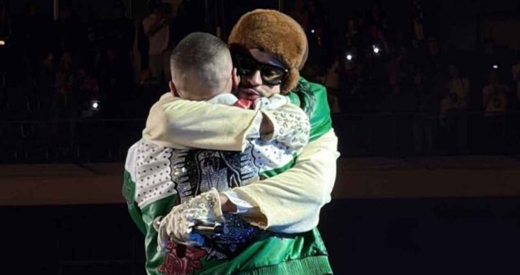 El emotivo mensaje de J Balvin a Bad Bunny tras su abrazo en México