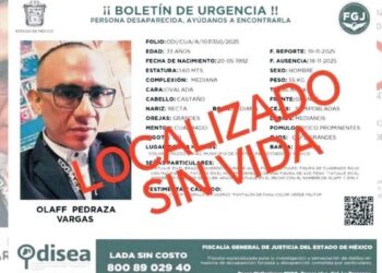 Encontraron sin vida a Olaff Pedraza, docente que había sido reportado como desaparecido en Edomex