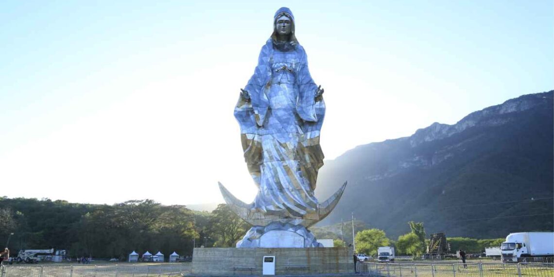 Entrega Américo este viernes la monumental escultura de la Virgen de la Misericordia