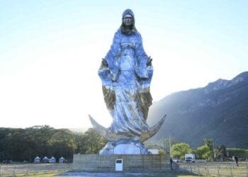 Entrega Américo este viernes la monumental escultura de la Virgen de la Misericordia