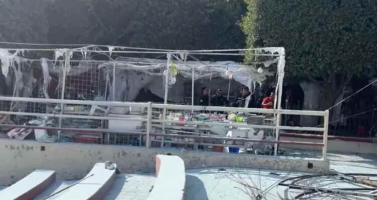 Explosión de cilindro de gas en Teoloyucan