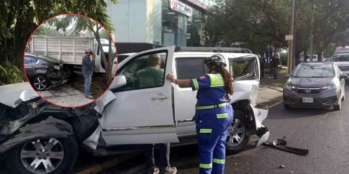 grúa choque Residencial Chipinque