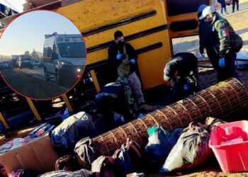 fuerte accidente autobús Zacatecas