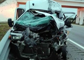 Fatal accidente en la Autopista a Reynosa en General Bravo, Nuevo León, deja un masculino sin vida