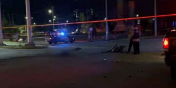 Fatal choque en Juárez, Nuevo León deja a un repartidor sin vida