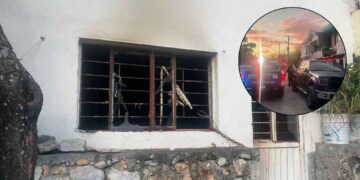Flamazo en domicilio de Monterrey deja con graves lesiones a adulto mayor