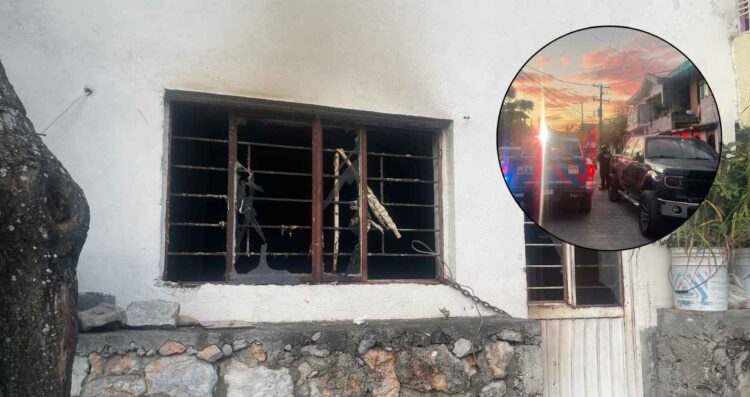 Flamazo en domicilio de Monterrey deja con graves lesiones a adulto mayor