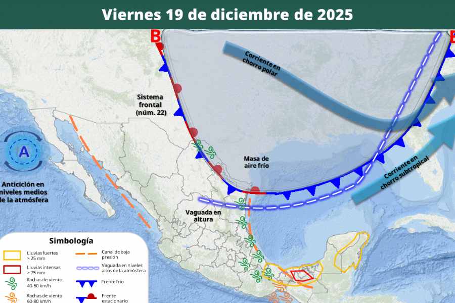 Frente frío 22 en México (1)