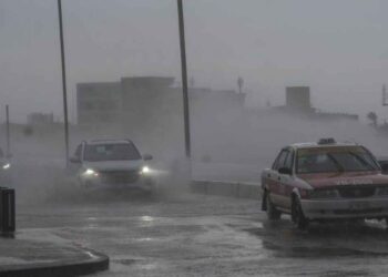 Frente frío 25 activa Alerta Gris por intensas lluvias en Veracruz