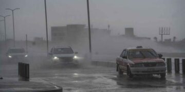 Frente frío 25 activa Alerta Gris por intensas lluvias en Veracruz