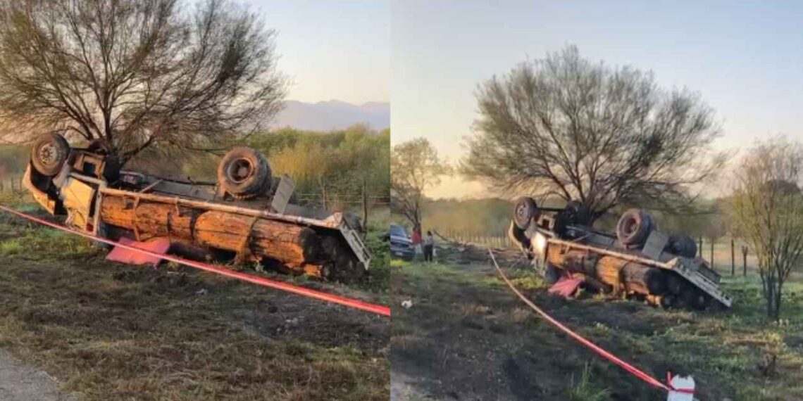 Fuerte accidente en la carretera interejidal