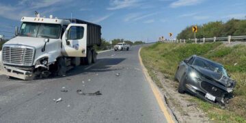 fuerte percance Carretera Nacional