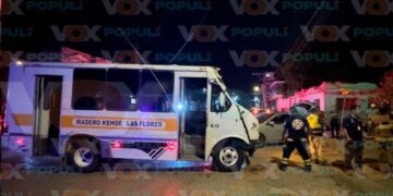 diez pasajeros lesiones Madero