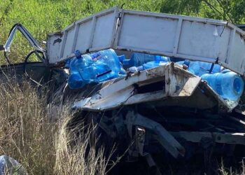 camión impactó camioneta Mante – Tampico
