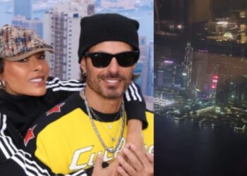 Galilea Montijo celebra Año Nuevo 2026 junto a su novio en Hong Kong