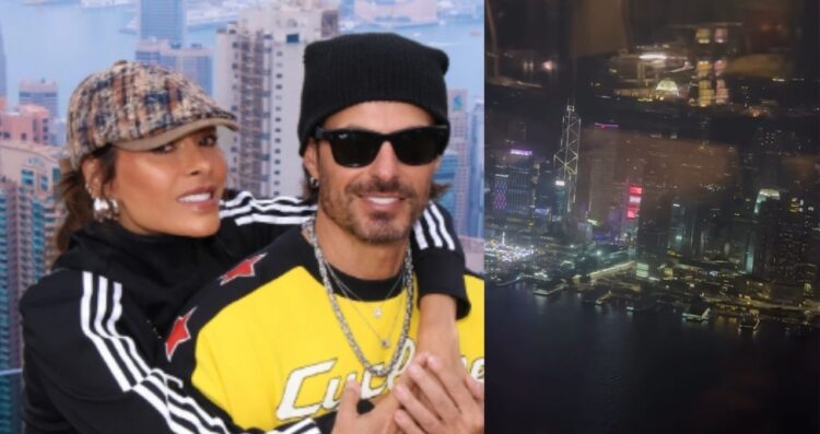 Galilea Montijo celebra Año Nuevo 2026 junto a su novio en Hong Kong