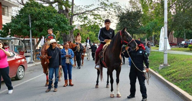 Guardia Estatal caminata por la inclusión