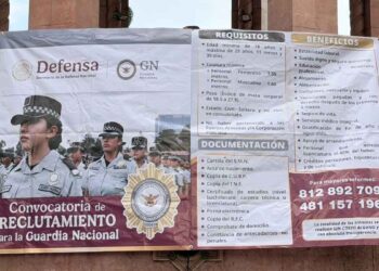 Guardia Nacional reclutamiento Tamaulipas