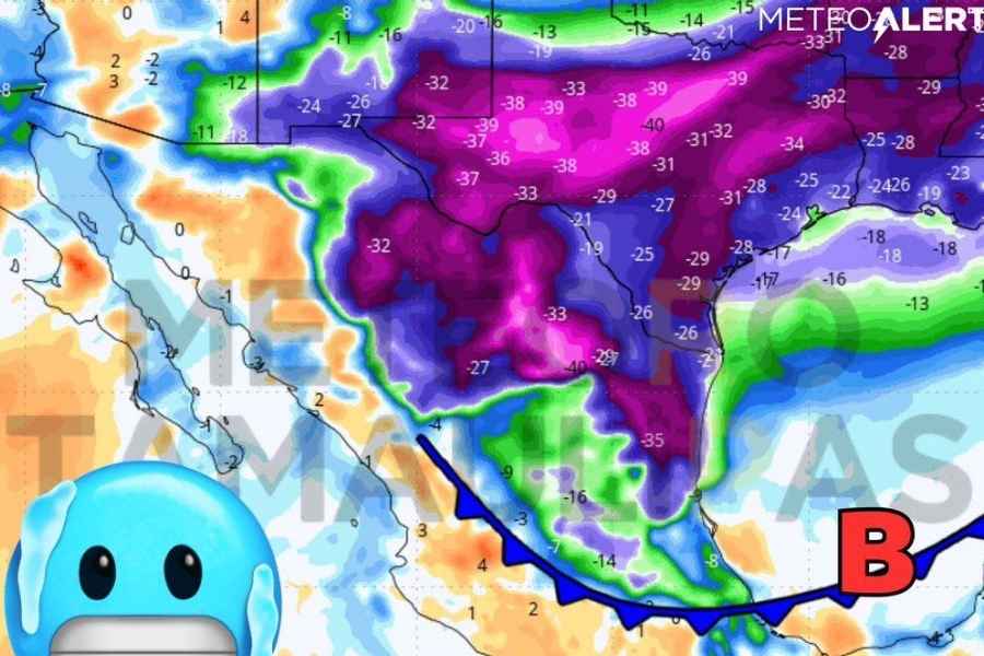 Habrá mucho frío para Tamaulipas, pronóstico del clima
