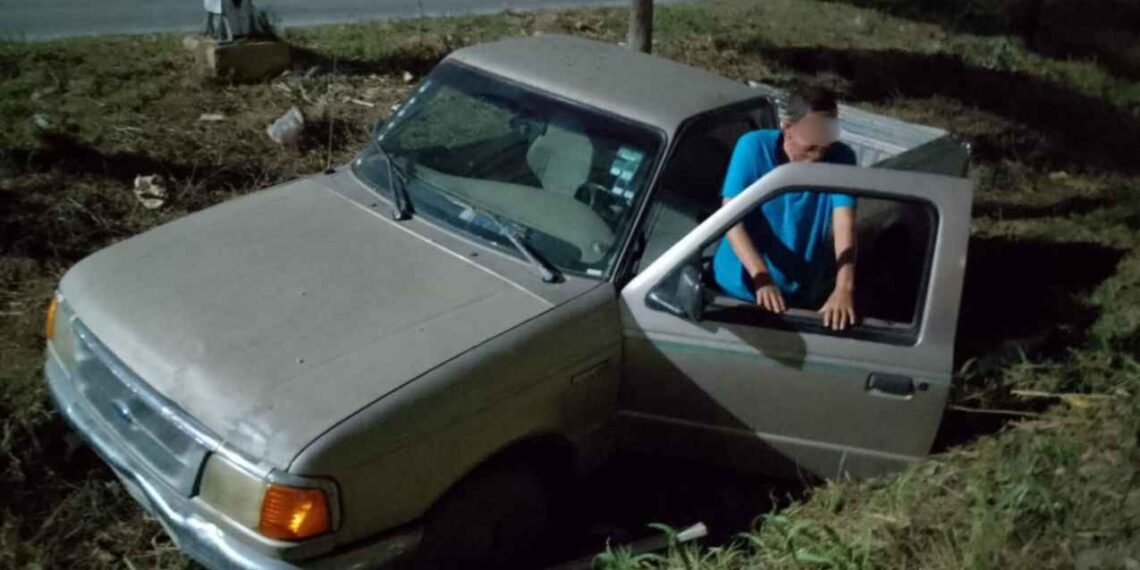 hombre ebriedad dren El Mante