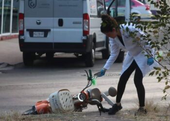 Hombre asesinado en bicicleta CDMX