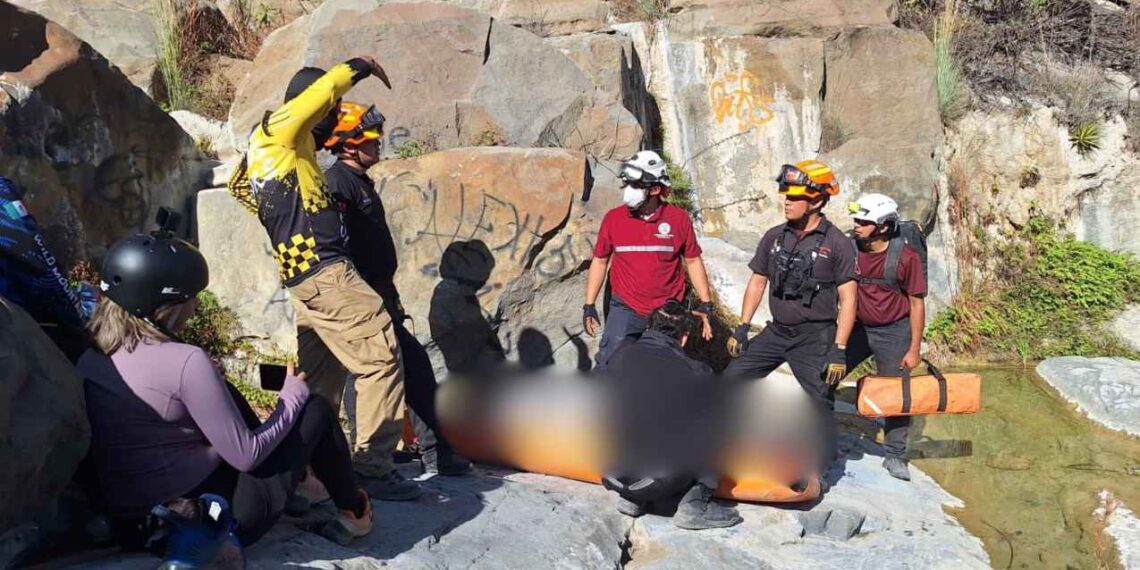 cerro Mota Chica masculino lesionado