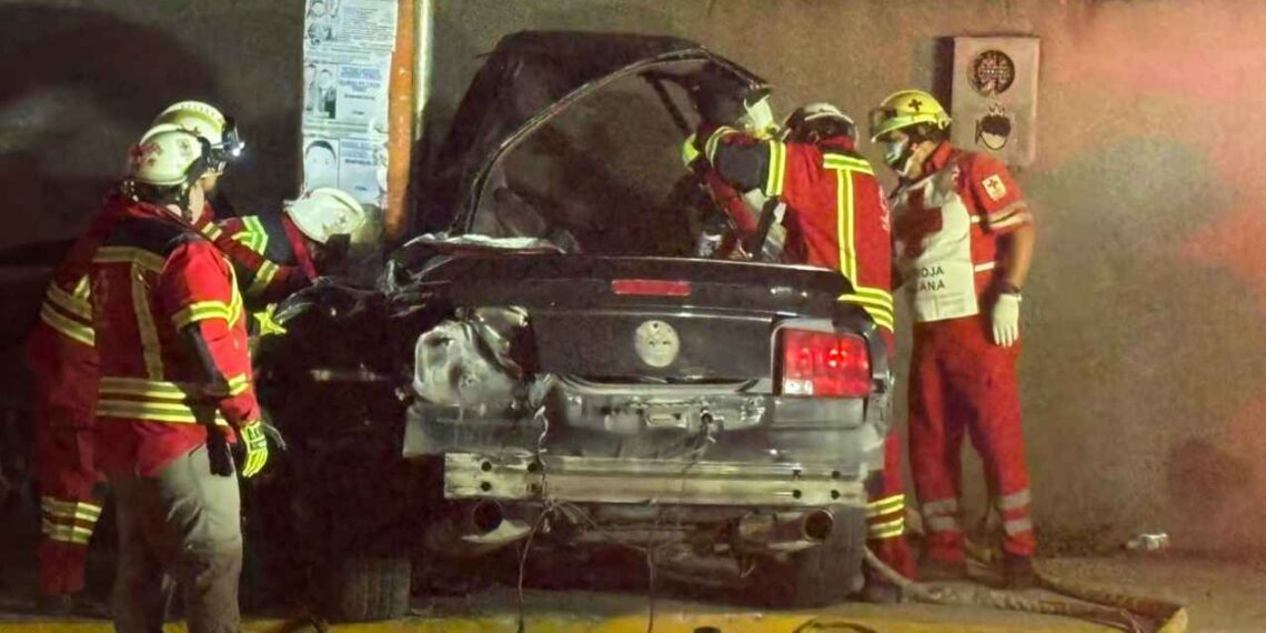 Tránsito San Pedro accidente Victoria