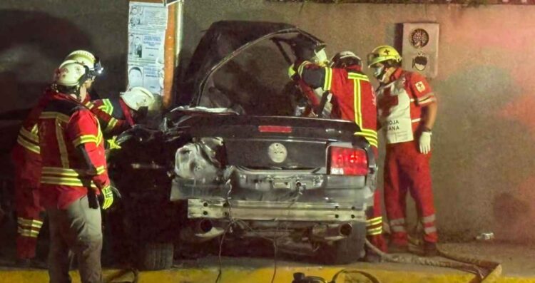 Tránsito San Pedro accidente Victoria