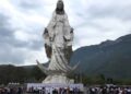 Inauguran Monumento de la Virgen de la Misericordia en “El Chorrito” de Hidalgo, Tamaulipas; así fue el momento