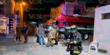 Madero incendio Las Palmas