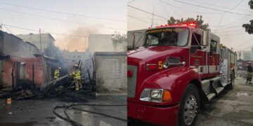 Incendio por cortocircuito en Apodaca