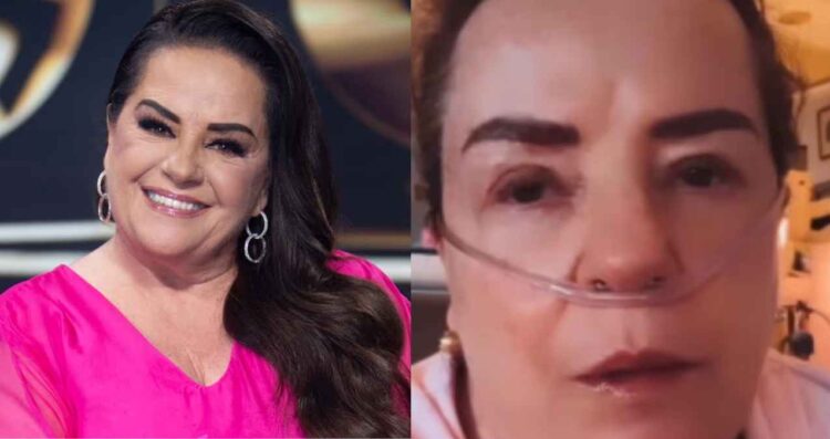 Isabel Lascurain aclara su situación tras aparecer con tanque de oxígeno