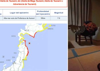Japón emite alerta por tsunami tras terremoto de 7.6 | VIDEOS