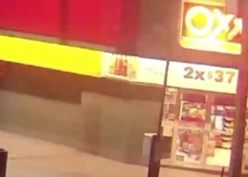 Joven termina detenido en Monterrey