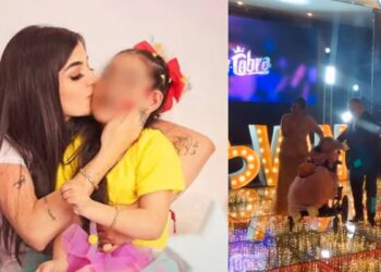 Karely Ruiz celebra los XV años de su hermana con una lujosa fiesta