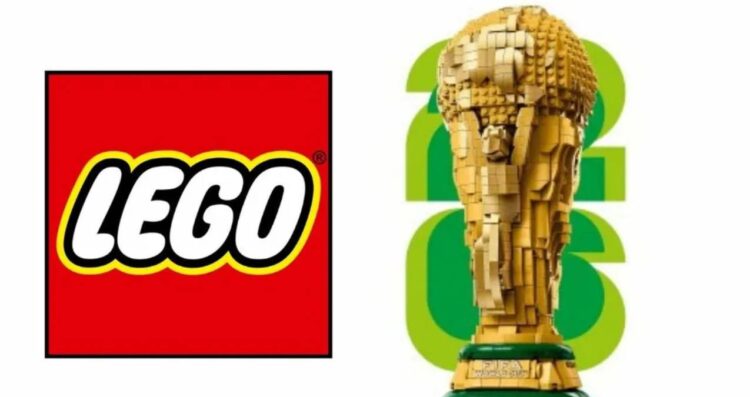 LEGO y FIFA lanzan réplica a tamaño real del trofeo del Mundial 2026