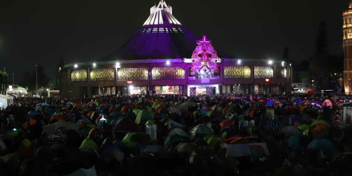 La Basílica celebración a la Virgen